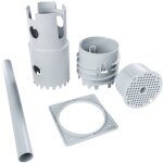 Mdfz 80 / vdzkb plaque de montage ( x h) 73 mm x 80 mm 1 set - kopos