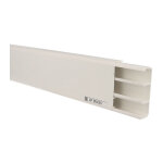 Plinthe �lectrique pvc blanche 80 x 25 mm