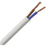 151510843 cble gain h03vv - f 2 x 0. 75 mm blanc 10 m - kopp