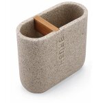 Nimco - kora - verre pour brosse à dents et dentifrice, beige sable ko 24057 - 86 Nimco - kora - verre pour brosse à dents et dentifrice, beige sable ko 24057 - 86