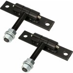 Lot de 2 bandes de portail m16 x 100 mm r�glables et longues pour un mouvement facile - kotarbau