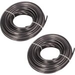 Lot de 2 bobines de fil renforcé pour débroussailleuse professionnelle 3, 0 mm x 15 m - kotarbau Lot de 2 bobines de fil renforcé pour débroussailleuse professionnelle 3, 0 mm x 15 m - kotarbau
