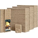 Kotarbau - cubes allume feu chemine 2600 pices allumage co rapide allume - feu en laine de bois pour ...