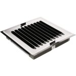 Kotarbau - grille de ventilation 14 x 14 cm en acier inoxydable avec moustiquaire, grille d'aration ...