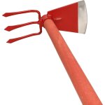 Kotarbau houe de jardin 110 x 105 mm 3 dents 107 mm avec manche 120 cm