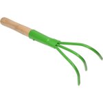 Kotarbau mini cultivateur � 3 dents - r�teau � fleurs - serpilli�re de jardin - cultivateur pour ameublir ...