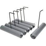 Kotarbau pige  taupes avec prsentoir, lot de 6 25cm pige vivant respectueux des animaux pour campagnols ...
