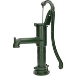 Kotarbau - pompe � bras manuelle en fonte vert vintage