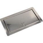 Kotarbau porte de chemin�e - 13 x 26 cm - en acier inoxydable - trappe d'inspection - porte d'entretien ...