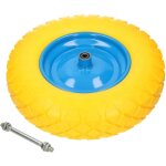Kotarbau - roue de brouette 4. 80 / 4. 00 - 8 - pneus en polyurthane renforc - diamtre 390 mm - 200 ...