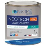 Krome peinture - krome neotech mat finish peinture mate sans reprise finition murs et plafonds conditionnement ... Krome peinture - krome neotech mat finish peinture mate sans reprise finition murs et plafonds conditionnement ...