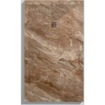 Kroos ® - receveur de douche empereur clair, finition lisse stone 3d, grille de couleur - 80 x 70 cm Kroos ® - receveur de douche empereur clair, finition lisse stone 3d, grille de couleur - 80 x 70 cm