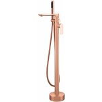 Robinet de baignoire sur pied or rose brossé - nunki Robinet de baignoire sur pied or rose brossé - nunki