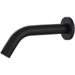 Robinet lavabo automatique mural, eau froide noir - pula