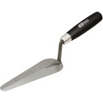 Truelle langue de chat - lame acier - manche bois - 160 mm