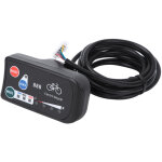 Kt - led880 compteur pour v�lo avec connecteur normal et �cran de contr�le - accessoire �lectrique de ...