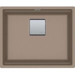 Franke - kubus 2 - Évier en fragranit kng 110 - 52, 56x46 cm, cachemire 125. 0671. 878 Franke - kubus 2 - Évier en fragranit kng 110 - 52, 56x46 cm, cachemire 125. 0671. 878