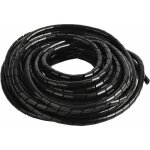 Kzq cache cable spirale, 12m gaine cable electrique flexible universel, tube de rangement pour ranger ...