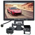 Kzq - caméra de recul voiture avec 7 pouces Écran lcd moniteur 18 led ir vision nocturne, pour camping ... Kzq - caméra de recul voiture avec 7 pouces Écran lcd moniteur 18 led ir vision nocturne, pour camping ...