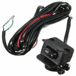 Kzq - commutateur � bascule pour treuil 12 v avec support de montage et kit de ligne de commande pour ...