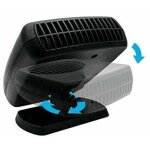 Kzq - radiateur de voiture 12v 150w portatif et dgivreur, ventilateur de chauffage pour dgivrer le ...