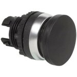 Bal21ac03 l21ac03 bouton champignon collerette plastique, chrom noir 1 pc(s) - baco
