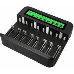 Chargeur de piles universel lcd, chargeur universel pour aa / lr6, aaa / lr3, c / r14, d / r20 ni - mh ...