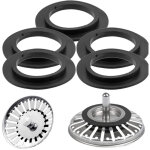 Lablanc - joint bonde evier, 6 paquets � ext�rieur 54 mm, � int�rieur 32 mm cuisine baignoire bonde lavabo ...