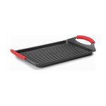 Pole  griller en aluminium noir 33 x 25 cm lacor