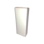 Humidificateur en cramique blanc edge ladydoc 08373