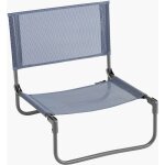 Lafuma mobilier - chaise basse pliante camping et plage - cb ii - batyline� iso - bleu ocean