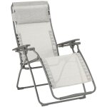 Lafuma mobilier - chaise longue inclinable galet futura lafuma lfm3113
