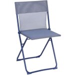 Chaise pliante ultra - compacte - balcony - batyline iso - bleu indigo - lafuma mobilier