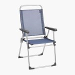 Fauteuil camping et plage pliant - ultra - lger - alu victoria - batyline iso - bleu ocean - lafuma ...