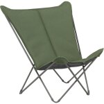 Lafuma mobilier - fauteuil pliant pop up xl bec lafuma lfm5183 olive