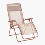 Fauteuil relax transat jardin - chaise longue zéro gravité - rclip - batyline® iso - orange canyon - ... Fauteuil relax transat jardin - chaise longue zéro gravité - rclip - batyline® iso - orange canyon - ...