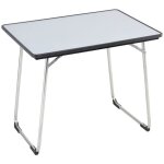 Lafuma mobilier - table de camping pliante - fidji - mdf - gris carbon
