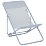 Lafuma mobilier - transat jardin pliable - chilienne multi - positions - largeur 58cm - maxi transat ... Lafuma mobilier - transat jardin pliable - chilienne multi - positions - largeur 58cm - maxi transat ...