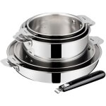 Batterie de cuisine lagostina esperta triply poignee amovible lot 6pcs