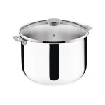 Lagostina - marmite inox 24cm + couvercle en verre 012138020524