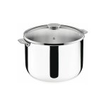 Lagostina - marmite salvaspazio + avec son couvercle 26 cm en acier inoxydable