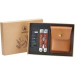 Laguiole - laguiole 40268486 pince multifonctions (8 fonctions) en acier inoxydable avec manche en bois ...