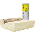 Laine de verre ibr 400 mm pour les combles perdus et les plafonds lambda 40 - rouleau 1, 2x2 m revtu ...