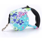 Laisse pour chien r�tractable laisse � enrouleur extensibles de chien jusqu'� 15kg extensible � 5 m pour ...