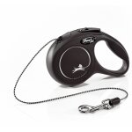 Laisse new classic xs cord 3 m black flexi cl00c3 - 251 - s - 20
