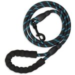 Relaxdays - laisse pour petits & gros chiens pesant jusqu'� 50 kg, r�fl�chissante, boucle rembourr�e, ...