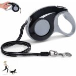 Laisse rétractable de chien laisse pour enrouleur de 5m avec design ergonomique et rétractation laisse ... Laisse rétractable de chien laisse pour enrouleur de 5m avec design ergonomique et rétractation laisse ...