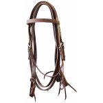 Pony, noir: bridon western avec panneau frontal lisse et complet avec rnes