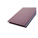 Mccover - lame de bardage bois composite alvolaire l 270 cm / l 17, 1 cm / e 1, 5 cm - coloris - brun ...