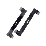 Lame pour castelgarden, honda, iseki, john deere, sabo, solo, stiga, viking coupe 46 cm. la paire gauche ...